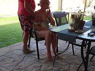 First date sparks wild mutual masturbation session!