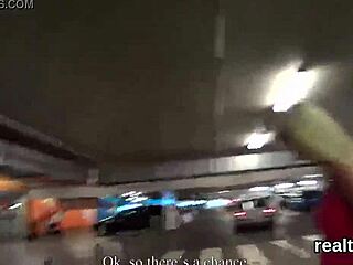 Charming Czech cutie, you get seduced in the mall, striptease and fuck hardcore in POV with adorable sucking.