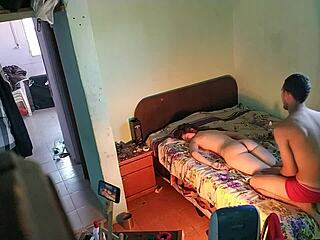 Lena arrives tired from work and asks personal masseuse to visit home