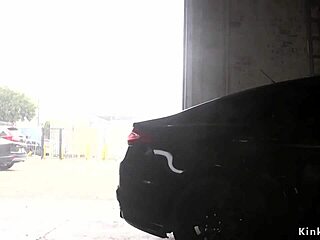 dude bangs adorable juliette march in bdsm bondage!