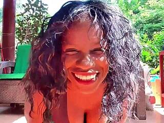 stepdad spotted his young stepdaughter doing yoga outside. he couldn't resist licking her sweet tight 18+ pussy passionately.