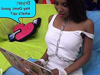 Teacher babe contrasts daily life waiting for BDSM anal casting