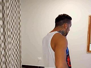 So my neighbor called me over to her apartment and things got way hotter than expected, you gotta see this anal domination with that big cock!