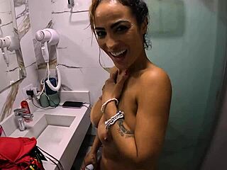 Behind the Scenes with Brazilian Latina Assfucking Monster Cock