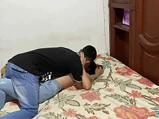 Why is my stepbrother so horny today? I'll just give him my pussy to fuck hard.