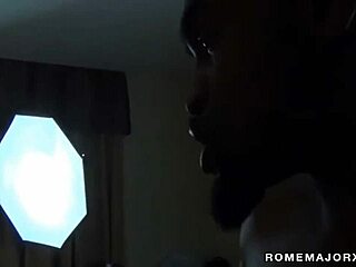 rome major blasts his jizz on billie gene's face after deepthroat bj and wet pussy riding! 🍆💦