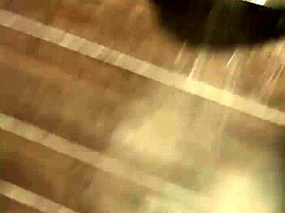 Quick handjob session with small cock in public shopping bathroom