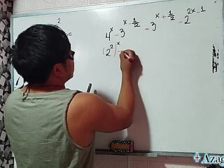 26 milf wants teaching and gets creampie in bedroom