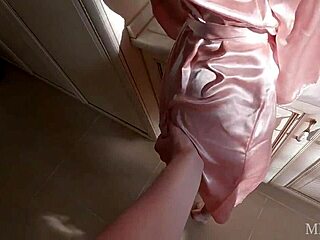 skinny sexy neighbor asked me over for tea but really wanted to ride my cock hard