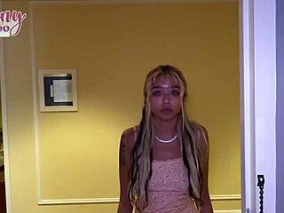 nasty gia dibella got her wet pussy fucked in missionary with deepthroat blowjob