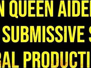 Dominant Aiden Ashley strapon fucks submissive blonde Sadie Blair