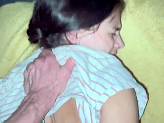 Cute brunette stepsister takes it deep in ass all night! 🍑