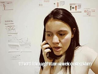 colombian babe with big ass in gym gets orgasm from lesbian masturbation and high definition fetish play with trainer.