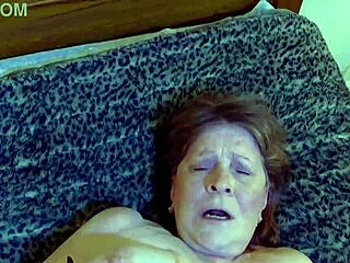 Granny Vampyra casually pegs her guy with strapon in hardcore homemade session, sucking cock and drinking cum.