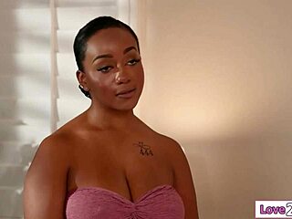 Asian stepmom and stepaunt dominate with facesitting, fingering, licking until squirting all over young me