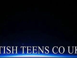 Hot British Teen 18+ Gets Spitroasted