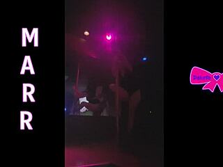Why watch dakota marr pole dancing hairy pussy tease in nebraska strip club?