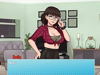 house chores 4th walkthrough with docter danzo in cartoon maid scene