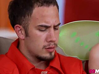 Swap mom and stepson fuck on Halloween!