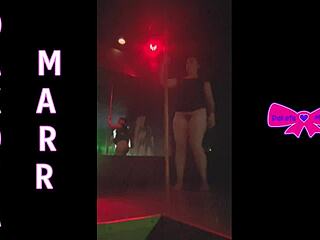 Why watch dakota marr pole dancing hairy pussy tease in nebraska strip club?