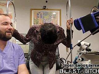 miss marss face gets blasted with cum in this backstage blowjob and handjob scene