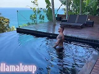 Rio-i ribancok partyja nagy mellű brunettekkel és spriccelő puncikkal lezbi klitnyalással