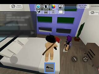 casual narrative of eating two whores in roblox brookhaven with anal group sex