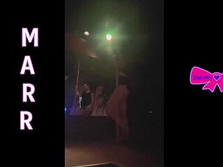 Why watch dakota marr pole dancing hairy pussy tease in nebraska strip club?