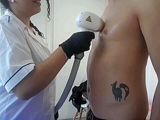 Colombian BBW with Big Ass and Tits Enjoys Homemade Massage Leading to Cum on Tits Handjob