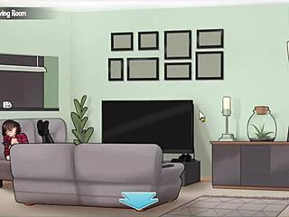 house chores 4th walkthrough with docter danzo in cartoon maid scene