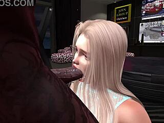 卡塔琳娜给大屌夫妻口交 射满嘴