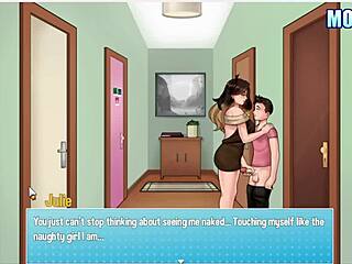 house chores 4th walkthrough with docter danzo in cartoon maid scene