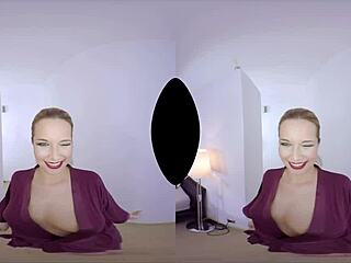 nikky dream delivers hardcore anal footjob in fishnets.