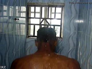 Sex Under The Shower Turns Wild With 18+ Asian Bbw Bent Over In Doggystyle! This Horny Ebony Indian Cutie Gets Creampie From Big Black Cock And Cums Wet!