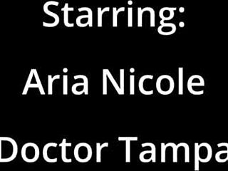 The Perv Doctor Examines Aria Nicole With Anal Fingering And Close-Up Fetish Masturbation In Hospital Setting