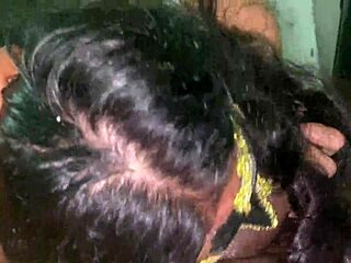 submissiveadventures shows horny latina teen swallowing neighbor's whole cock in homemade blowjob deepthroat with natural tits