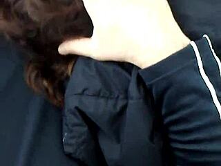 Amber Gives Blowjob in Truck Ending with Cum in Mouth