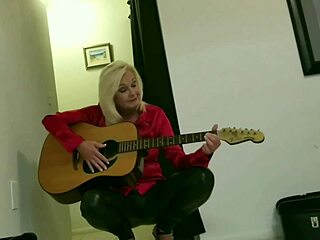 Why block her path when she's furious and ready to flash her shaved pussy?