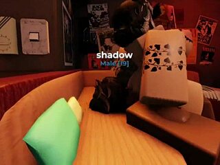 Эй, оттрахал эту Roblox-шлюху большим хуем и залил спермой сиськи