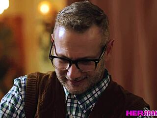 Calvin Hardy, Rusty Nails, and Jack Vegas team up to stuff Gal Ritchie with big cocks in intense group sex.