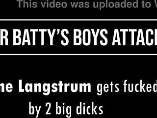 Dafne Langstrump Fucked by 2 Big Dicks Anal DP Gapes ATM Dirty Talk 2on1 OB140