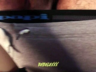 Bebelexxx shows off her tight pussy in juicy pov action with small tits and vibrator toy.