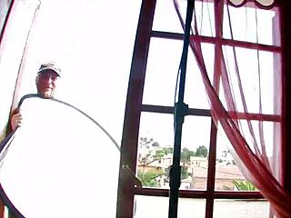 Intense anal fucking with my girlfriend in fishnets and heels! 🔥🍑