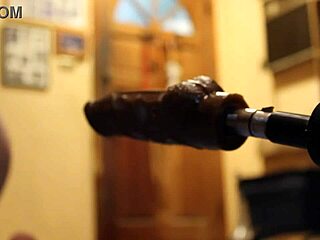 See Mature Wet Pussy Get Dildo Fucked by Machine for Close Up Orgasm!