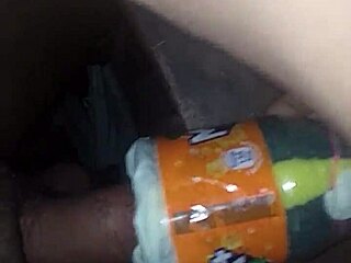 in this homemade amateur video with cock action