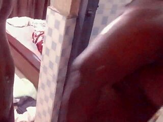 Oh man, fucking my housewife's tight pussy feels so good with her big ass and curvy black body 😈🍑