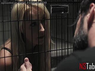 Punishing a blonde sex slave for being too horny - Misha Mynx Tommy Pistol