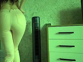 Why is this girl desperate to pee in her jeans like that?