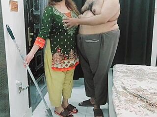 Why does this Indian stepdaughter let old daddy fuck her as the maid?