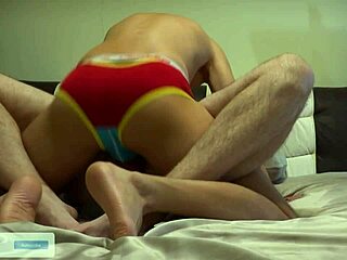 Homemade Couple Enjoys Bareback Anal Breeding with Huge Creampie Leaking from Boypussy in Bent Over Doggystyle. College Twink Takes Monster Cock Pov.